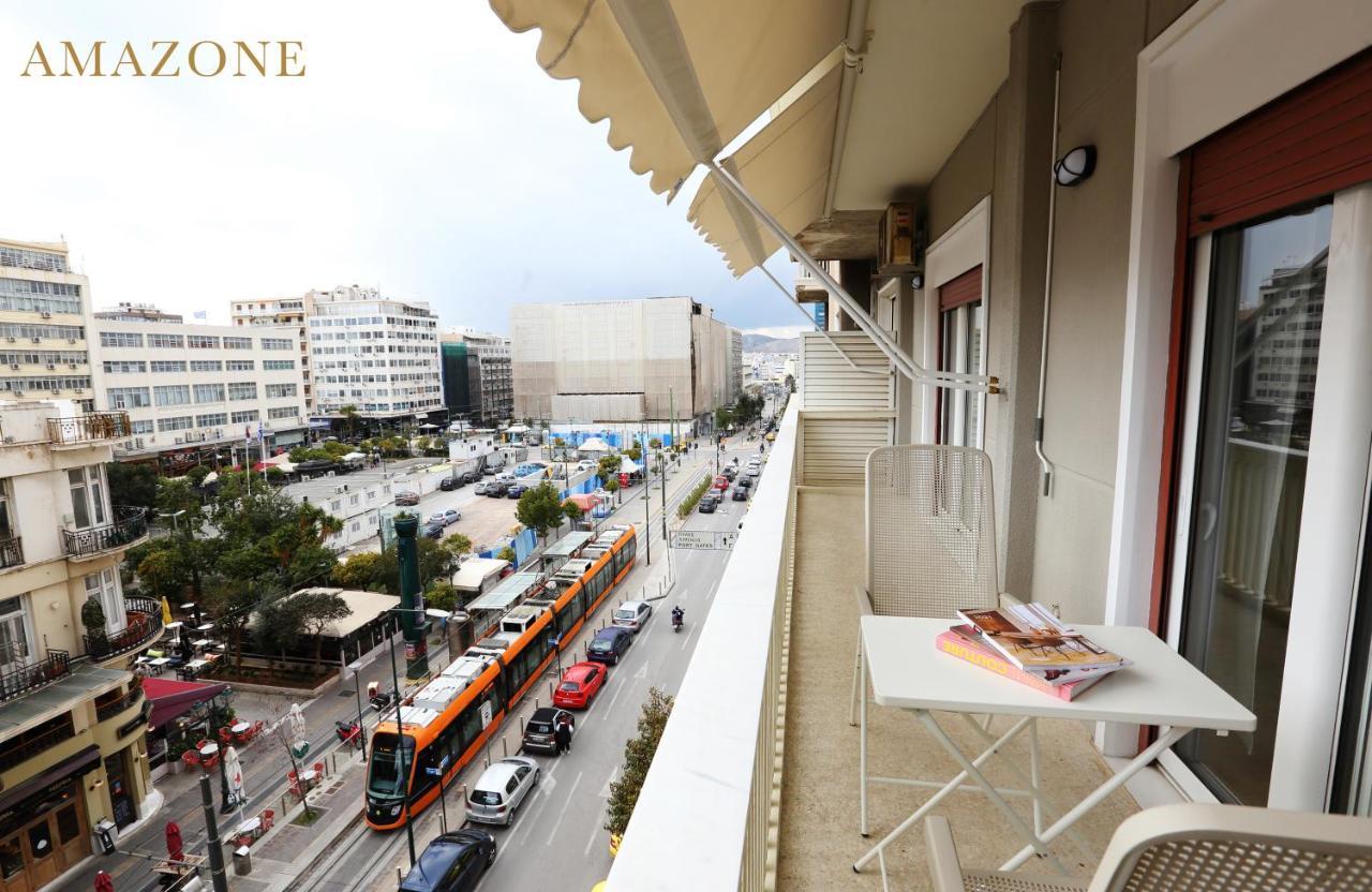 Melma Properties-Amazone-Premium Apartment In Piraeus Center Eksteriør billede