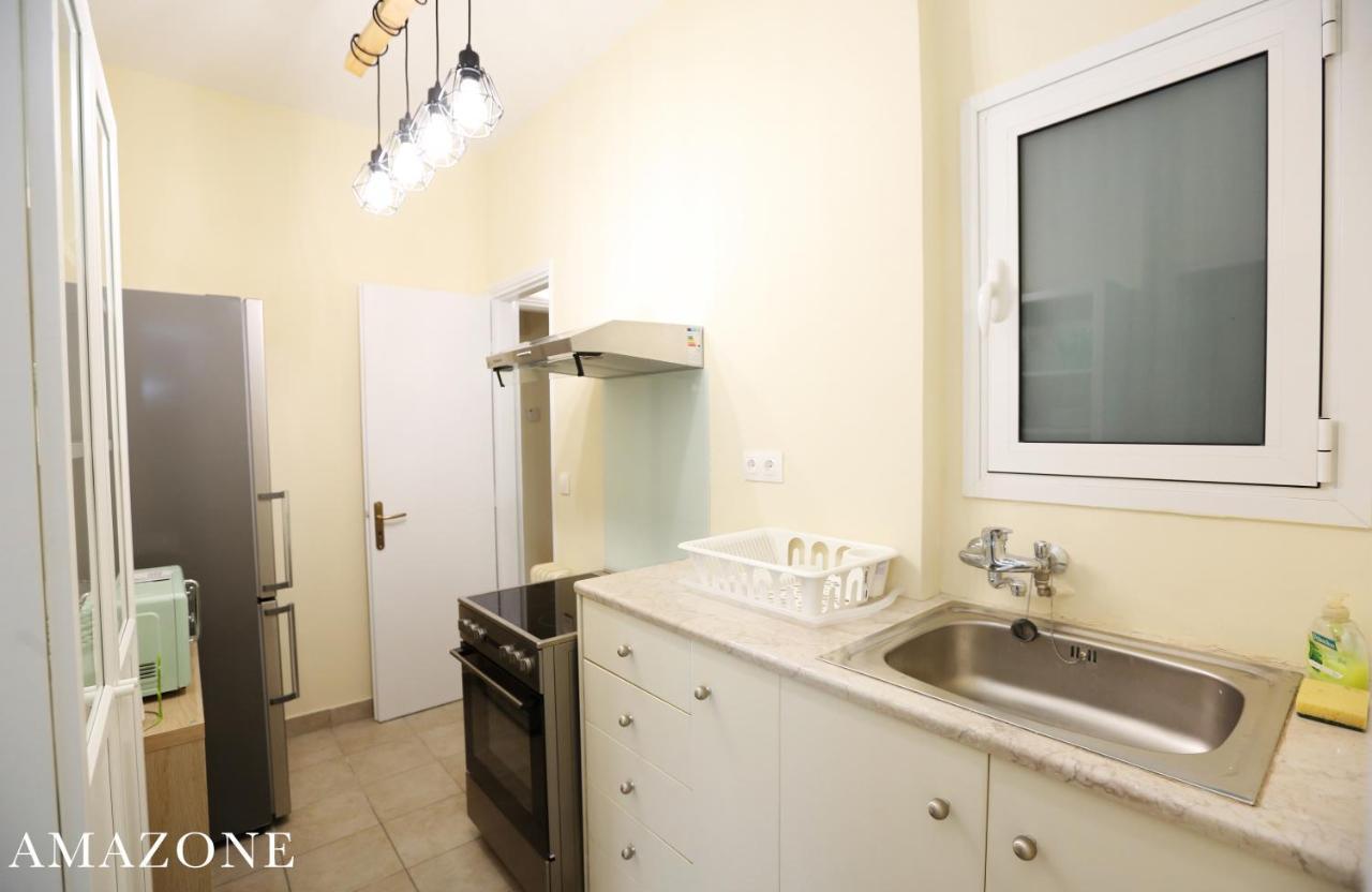 Melma Properties-Amazone-Premium Apartment In Piraeus Center Eksteriør billede