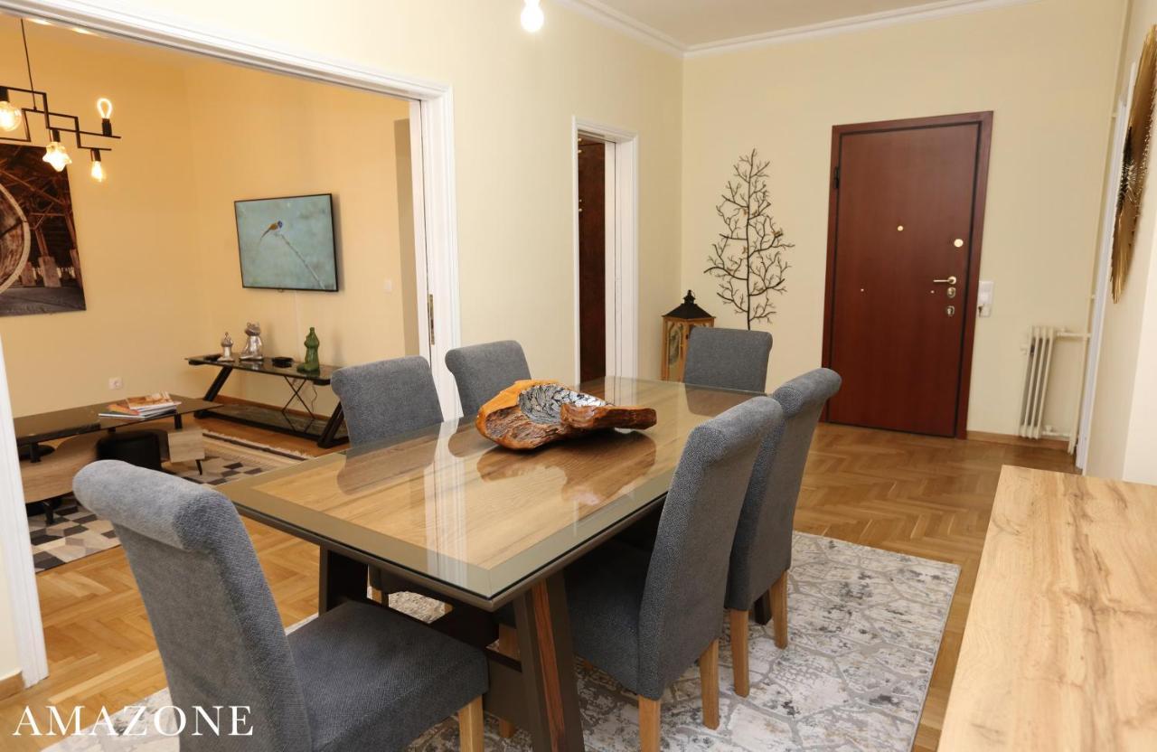 Melma Properties-Amazone-Premium Apartment In Piraeus Center Eksteriør billede