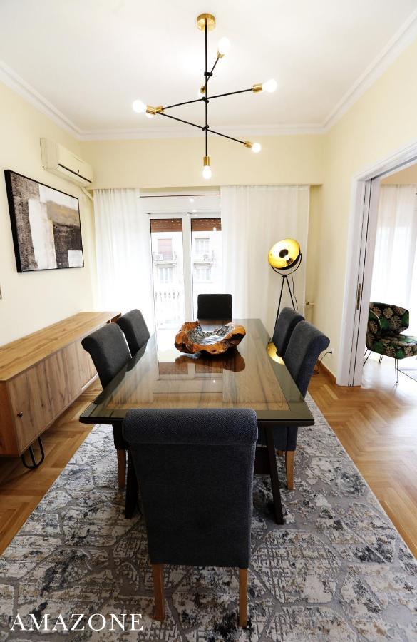 Melma Properties-Amazone-Premium Apartment In Piraeus Center Eksteriør billede