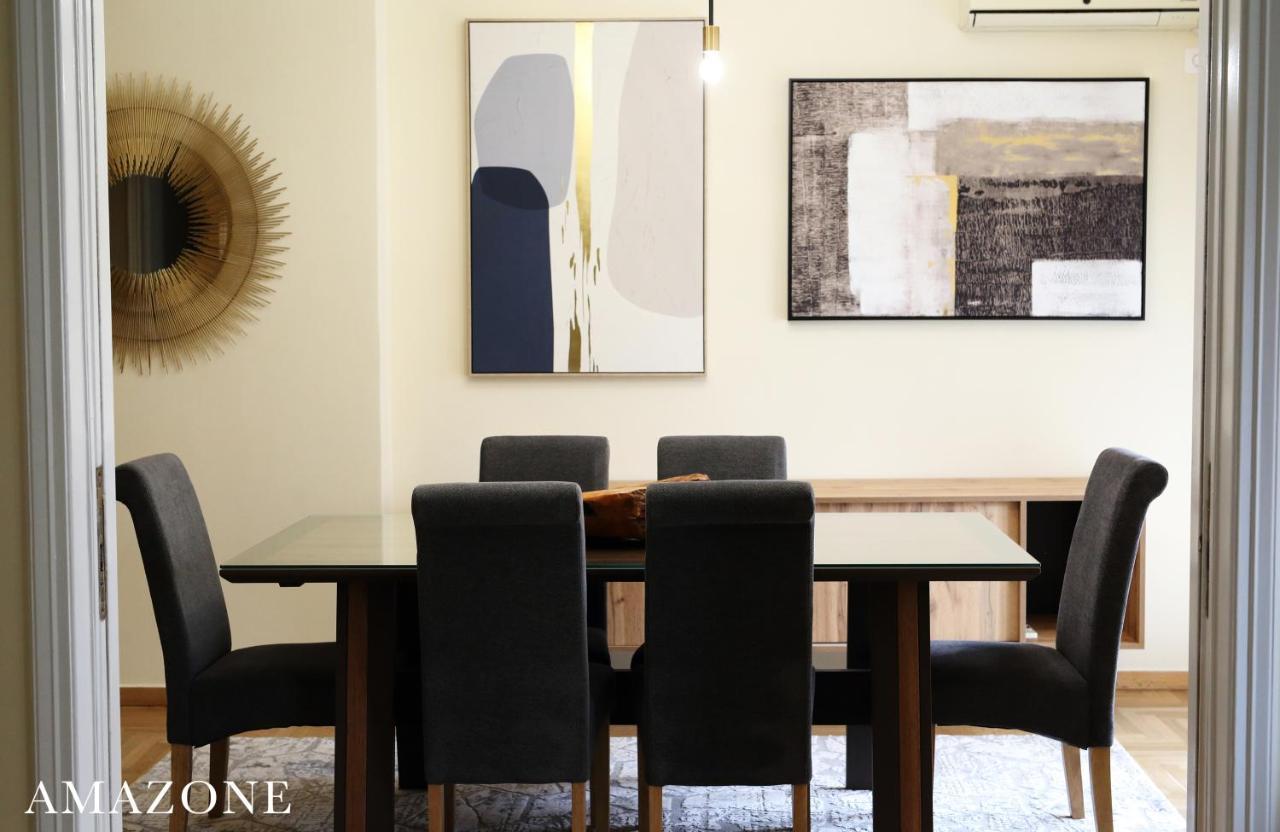 Melma Properties-Amazone-Premium Apartment In Piraeus Center Eksteriør billede