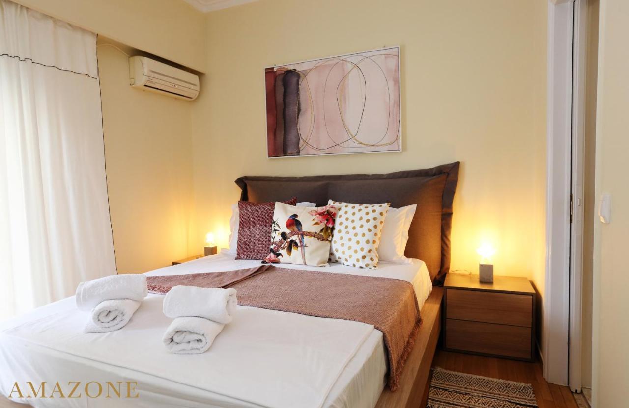 Melma Properties-Amazone-Premium Apartment In Piraeus Center Eksteriør billede