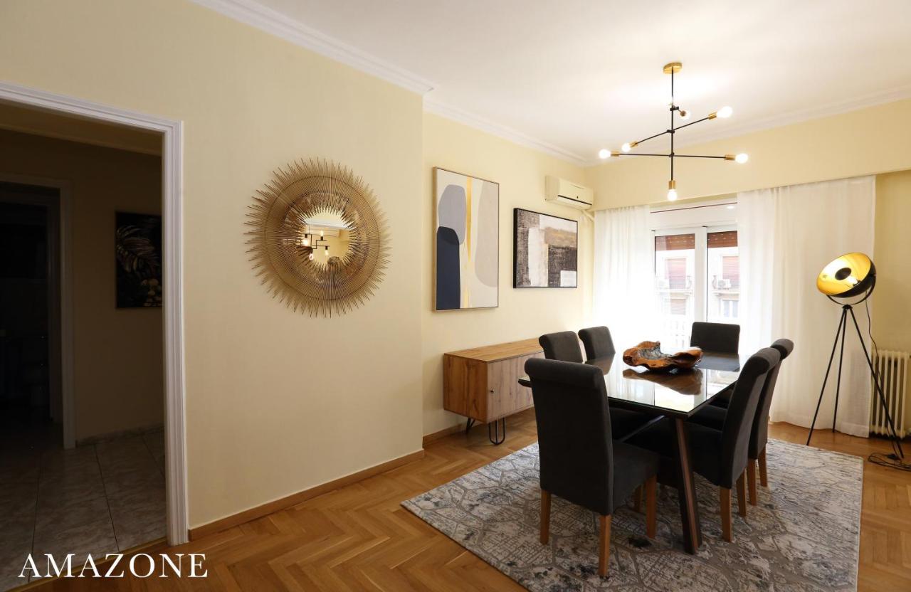 Melma Properties-Amazone-Premium Apartment In Piraeus Center Eksteriør billede
