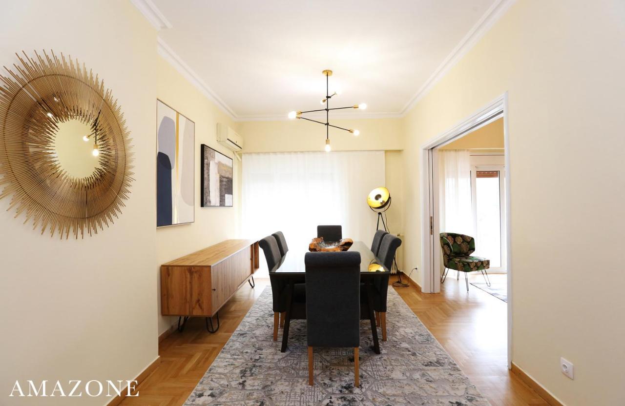 Melma Properties-Amazone-Premium Apartment In Piraeus Center Eksteriør billede