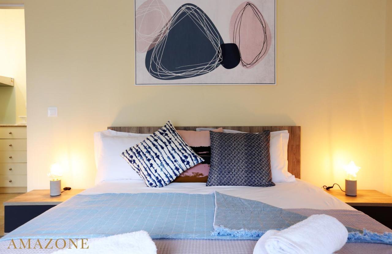 Melma Properties-Amazone-Premium Apartment In Piraeus Center Eksteriør billede