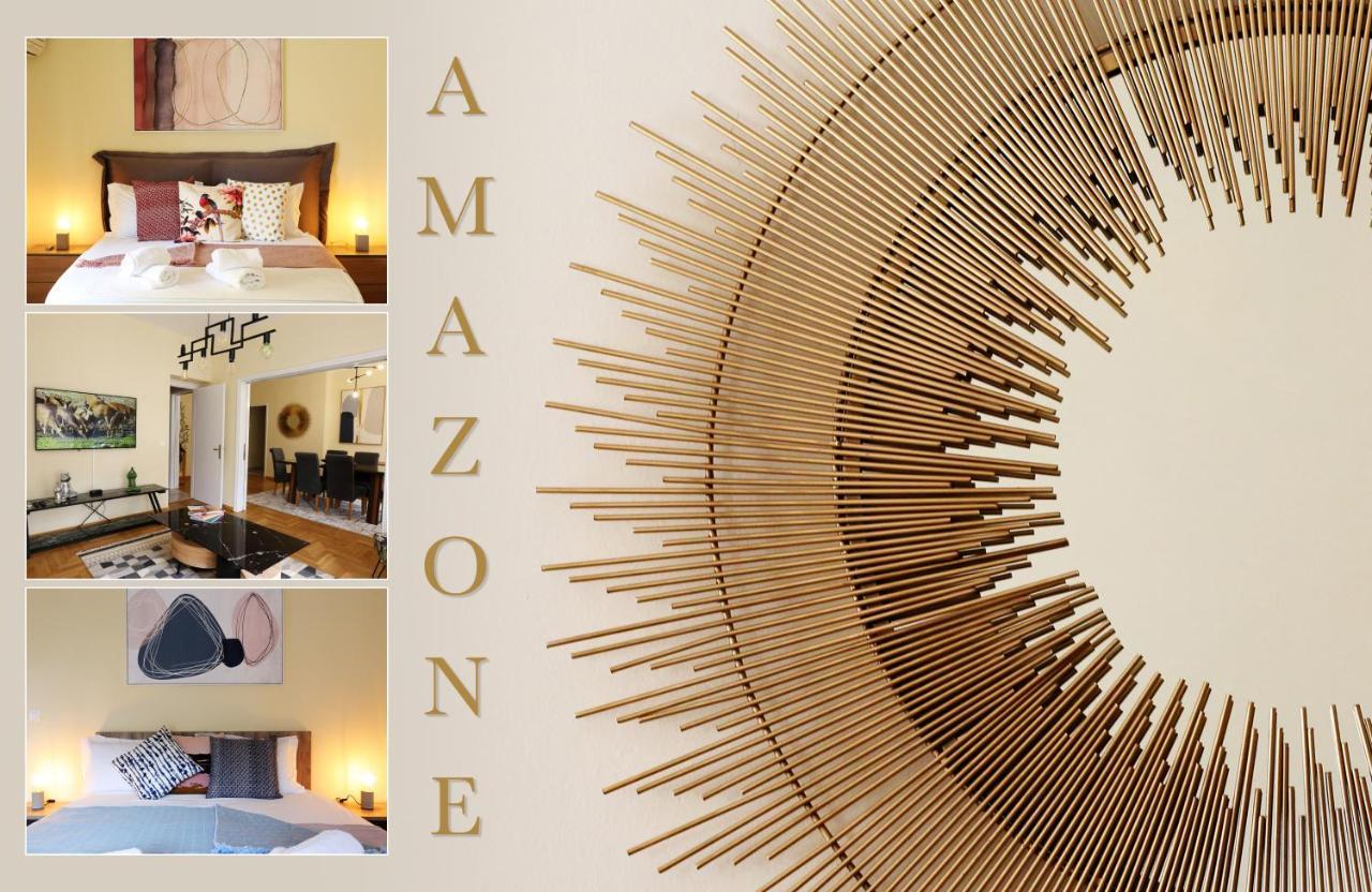 Melma Properties-Amazone-Premium Apartment In Piraeus Center Eksteriør billede
